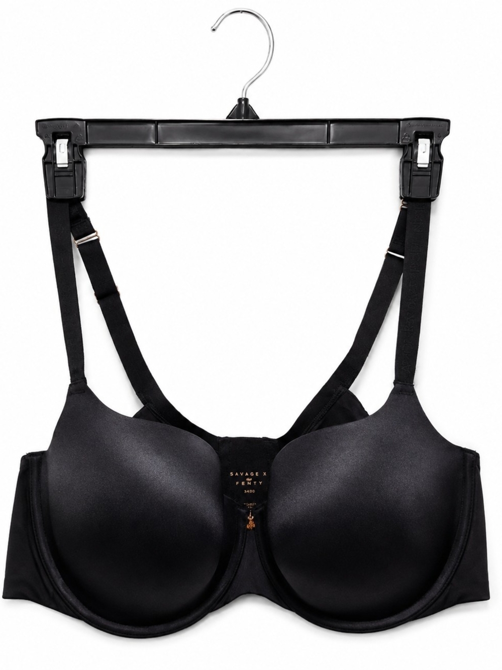 Savage X Fenty Black Molded Underwire T-Shirt Bra 44DD